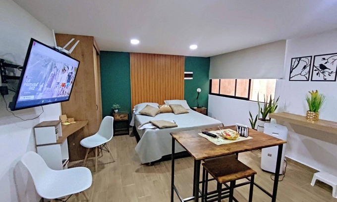 Estadio Apartment | Spectacular Apto Private Single Ambient/Loft/Wifi