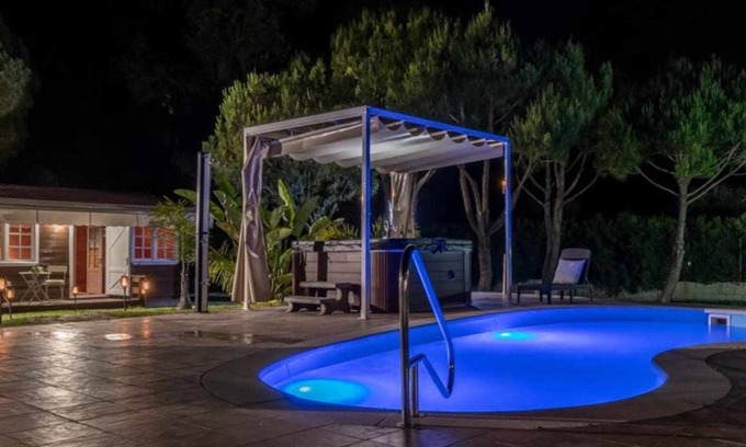 Aljaraque Apartment | spectacular bungalow garage pool and jacuzzi