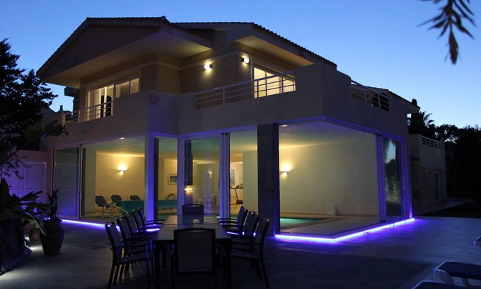 Diputacion de Rincon de San Gines Villa | Spectacular Contemporary Villa With Private Pool & Sea Views In The Centre Of La