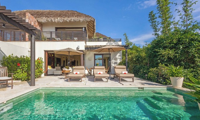 Punta de Mita Villa | Spectacular corner villa at PortaFortuna, Punta Mita - golf cart, pool & hot tub