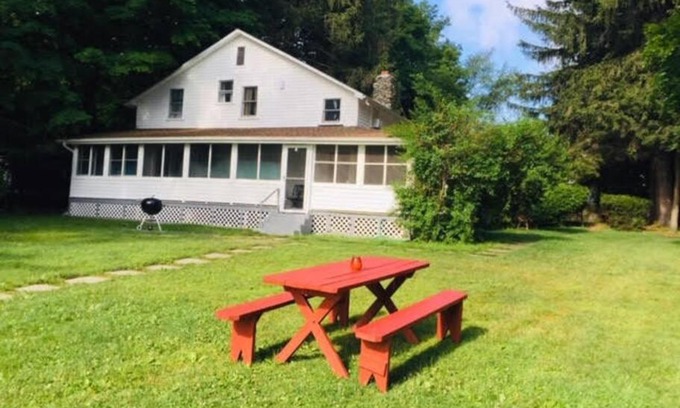 Lakeside House | Spectacular Cottage at Bantam Lake, Sleeps 12