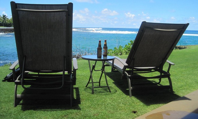 Poipu Condo | Spectacular Floor-To-Ceiling Ocean View, Ground Floor For Direct Ocean Access!