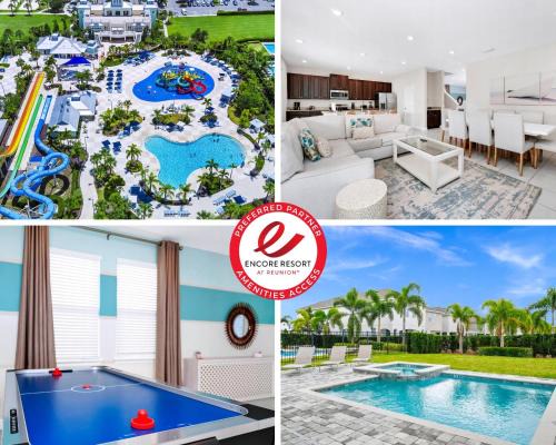 West Kissimmee House | Spectacular Home Near Disney With Private Pool And Waterpark & Resort Access At Encore Resorts Reunion - 465Sf