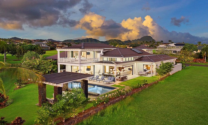 Poipu House | Spectacular home with ocean and golf course views!