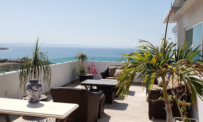 La Paz Condo | Spectacular Master Penthouse - Best Ocean view and sunsets on the Sea of Cortez