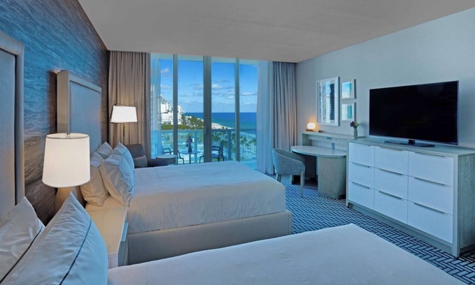 Central Beach Hotel | Spectacular Ocean View Balcony & Pool by Fort Lauderdale Beach Attractions