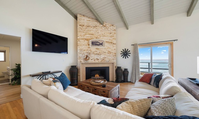 San Simeon House | Spectacular, Oceanfront Monthly Rental Offering Coastal Living At Its Finest!
