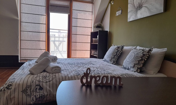 Dragijevo Apartment | Spectacular view from the balkony !