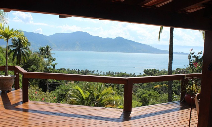 Ilhabela House | Spectacular view! Panoramic pool!