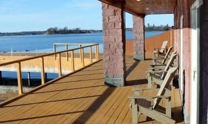 Clayton House | Spectacular Waterfront Home in Clayton, Huge Dock