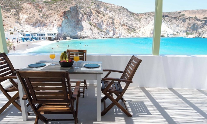 Firopotamos Resort | Spilia Milos waterfront property