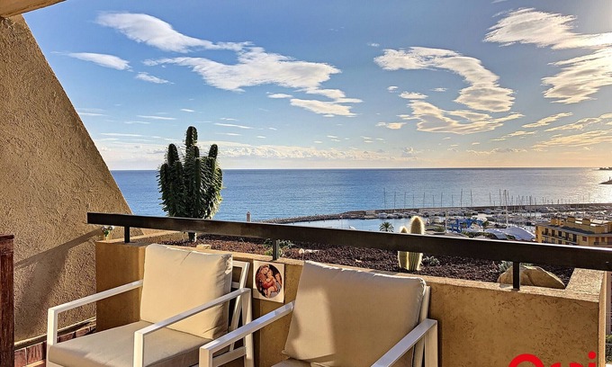 Menton Apartment | Splendid 2-room apartment with air conditioning, pool and private garage