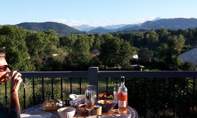 Montjoie-en-Couserans House | Splendid view of the Pyrenees, Ground floor, 2 bedrooms