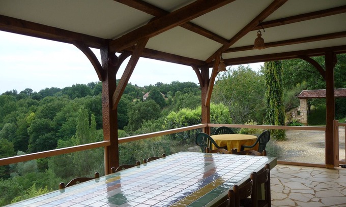 Siorac-en-Perigord House | Splendid luxury villa: exceptional panoramic view!