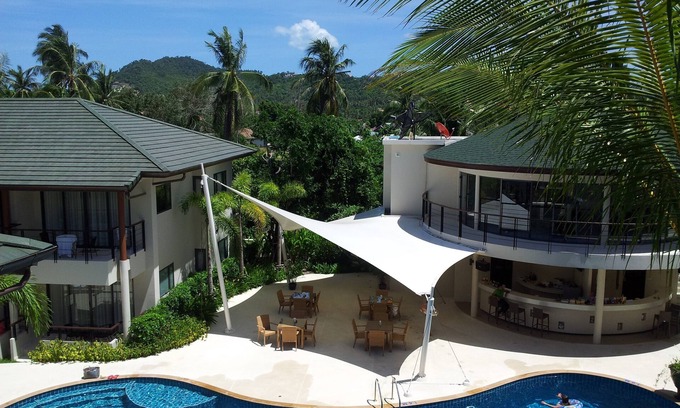 Plai Laem Apartment | Splendid PENTHOUSE 120m² seaside, fitness room, panoramic view 4/5pers.