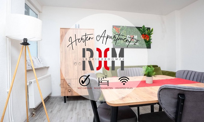 Westerholt Apartment | Sr24 - Stilvolle Wohnung 2 in Herten