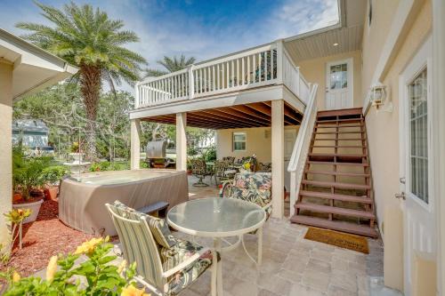 Vilano Beach Apartment | St Augustine Apt with Hot Tub Access about 1 Mi to Beach