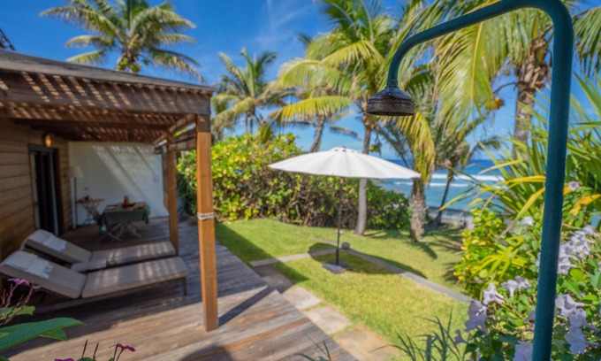 Grand Fond House | ST GILLES, CHARMING HOUSE, seaside, Coral villa, lagoon, 4 *