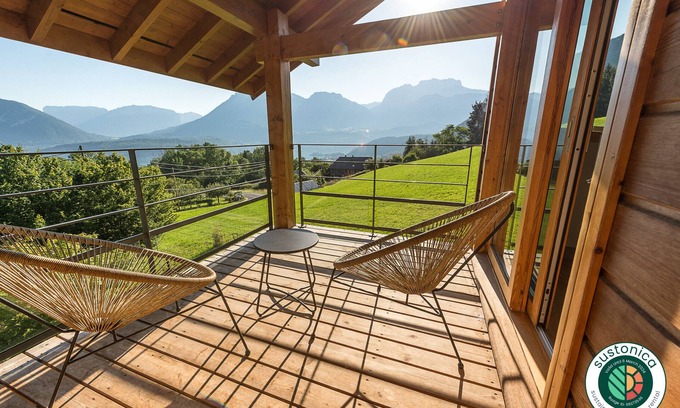 Saint-Eustache Ski Chalet | ST JORIOZ - Wood & Art avec vue lac à 360°