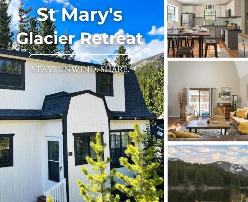 Saint Mary's House | St Marys Glacier Retreat A Cozy Lakeside Escape