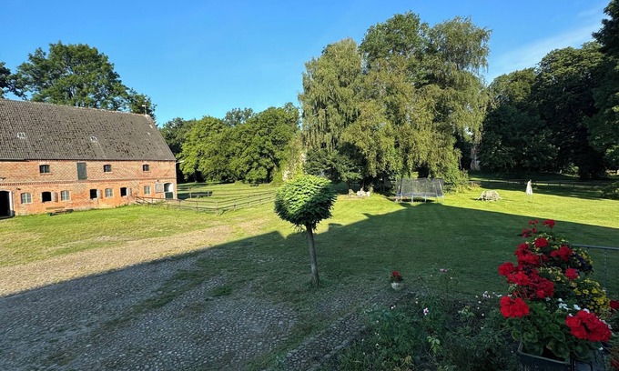Heiligengrabe Apartment | Stable view direct view of our stables