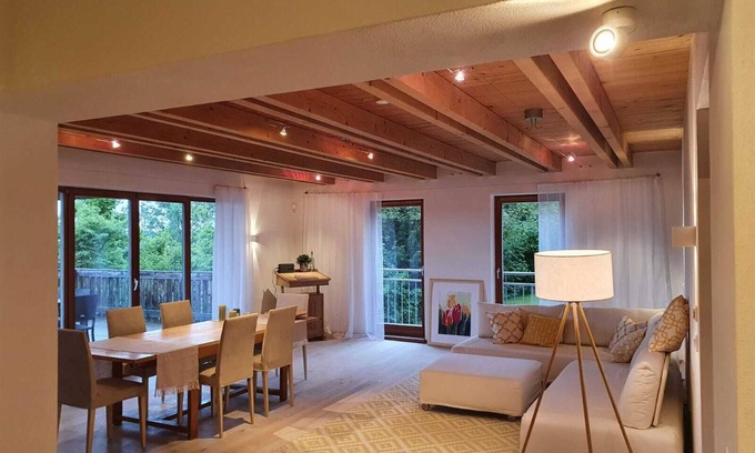 Bach a.d.Donau Apartment | Stadtnahe Ferienwohnung für Naturliebhaber mit Blick Über die Donau