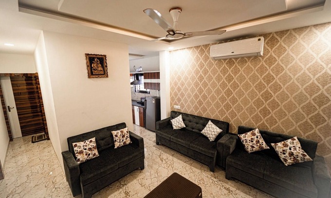 Indore Apartment | Staeg Cozy Penthouse 2bhk