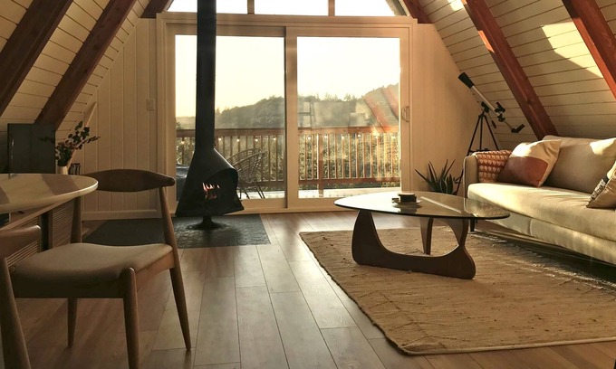 Green Valley Lake Cabin | Star Gazer- Mid Century A Frame