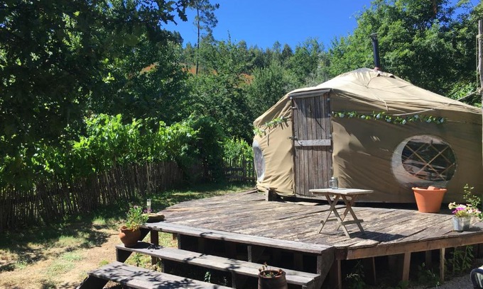 Pedrogao Grande Other | Star Gazing Luxury Yurt RIVER VIEWS, off grid Dragonfly Valley