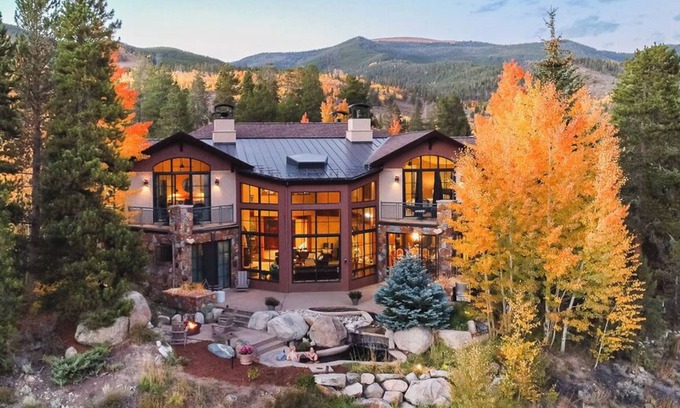 Elk Crossing House | Star Mountain Lodge💎23 Guests🏔️Grotto Waterfall🌊Theater🍿Game room🧖‍♀️Spa