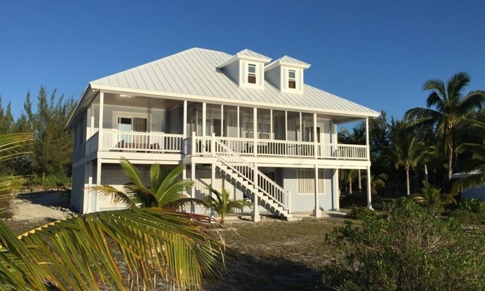 Treasure Cay House | Starboard House: Main Unit in Canalfront Home close to beach