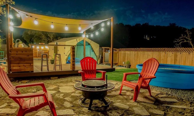 Rancho Calaveras RV Rental | Stargaze at This premium glamping experience in the foothills