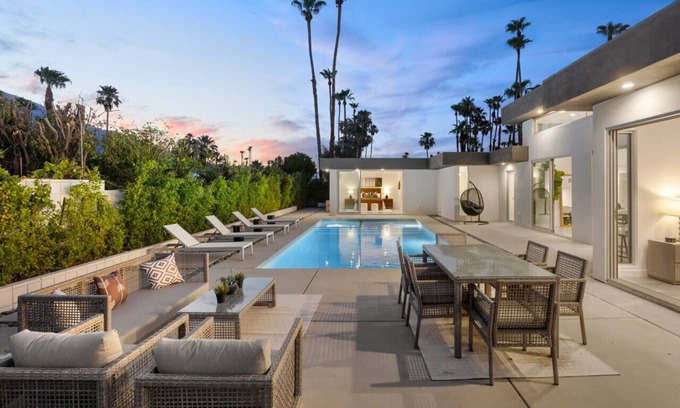 Indian Canyon House | Starlight Sands Villa: Pool+Spa