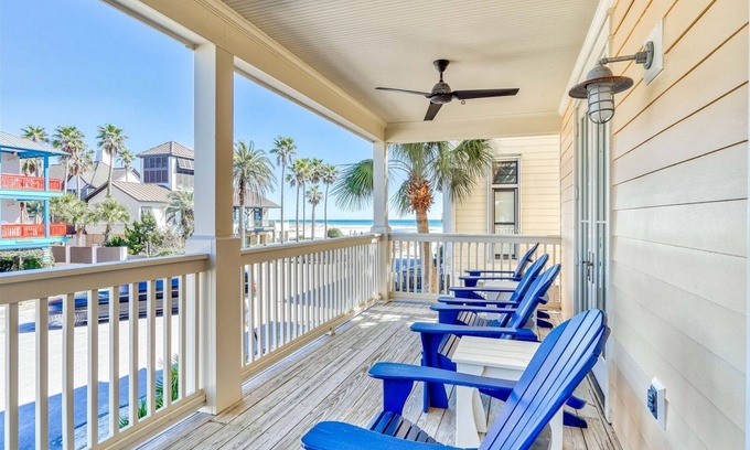 Grayton Beach House | 🍂Stay 3+ Nights, Get 1 Free! 8/15–11/15 | Grayton 5BR, Gulf views, Near Red Bar, Beach!