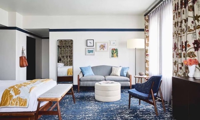 Mount Vernon Hotel | Stay at Revival Baltimore in Stylish King Studio, Near Walters Art Museum