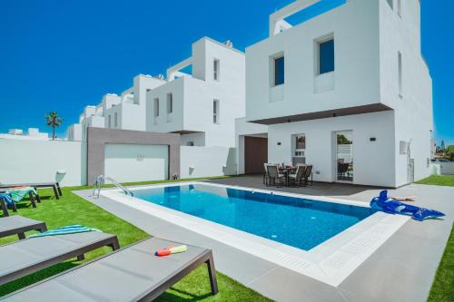 Ayia Napa Villa | Stay in Style in Modern 3 Bedroom Villas Near Nissi Beach & Square