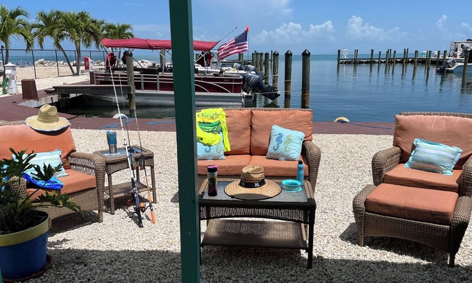Long Key Apartment | Stay where you play, On the water w/Boat dock & Trailer parking. Pet friendly!