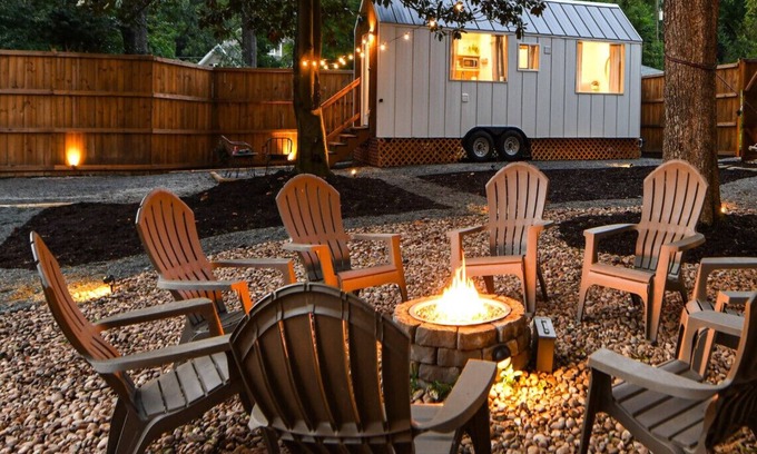 Norcross House | Staycation TV Featured "Magnolia Mini" Tiny Home in Downtown Norcross, Atlanta