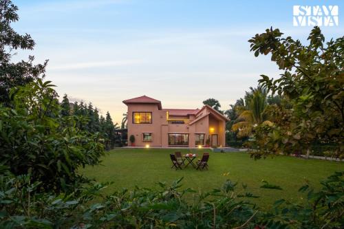 Vedic Village Villa | StayVista at Simply Beige with Jacuzzi, Wi-Fi, BBQ
