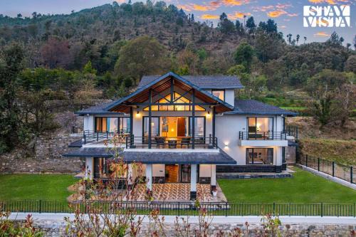 Bhimtal Villa | StayVista at Summerfield Manor with Lawn & Valley View