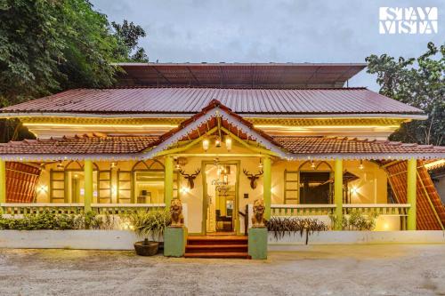 Saipem Villa | StayVista at The Green Post with BBQ, Pool, AC