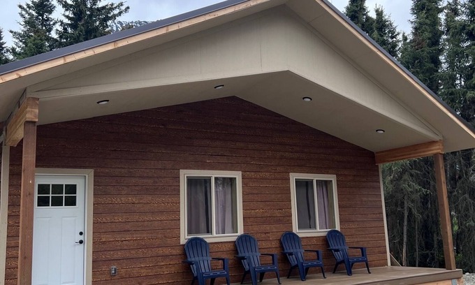 Cooper Landing House | Steelhead Cabin - Modern vacation home at Eagle Landing Resort
