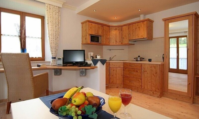Ramsau Apartment | Steinberg - 2-zimmer-ferienwohnung, 2 Personen, Südbalkon, 40 qm, Safe, Küchenecke
