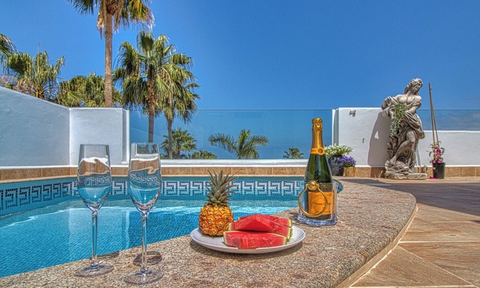 San Eugenio Villa | Stella Mare- ocean-view villa with private heated pool