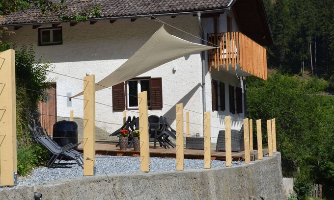 Stelvio House | Stelvio cottage with view of King Ortler CIN IT021095B4BH45XWJM