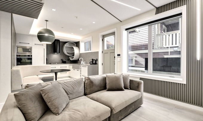 Downtown Vancouver House | Step from the Water! Brand New Stunning DT Sunset Beach, Hidden Gem, 2bd 2ba.