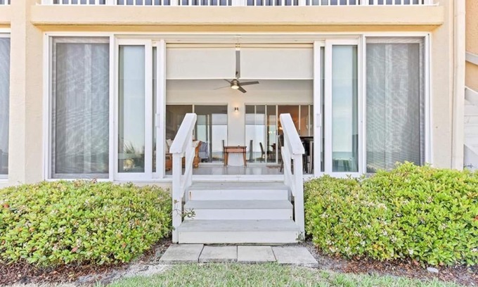 Sawgrass Condo | Step right on to the beach from this 2BR/2BA ground floor condo located in Retreat V