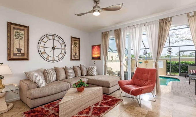 Windsor Hills House | Steps from clubhouse. "Be Our Guest" in Windsor Hills-Pool Heat