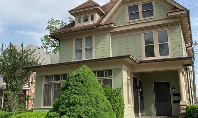 Savanna House | Steps from Main St./Stay Cozy Next to our Electric Fireplace