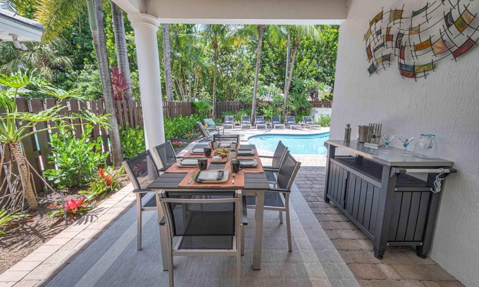 Birch Park Finger Streets House | Steps From the Beach Heated Pool Sun Key Game Room Resldences